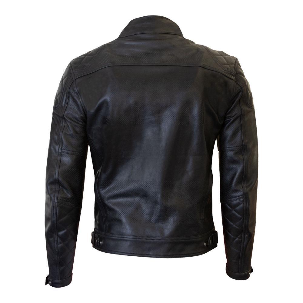 Merlin Cambrian D3O Black Leather Jacket