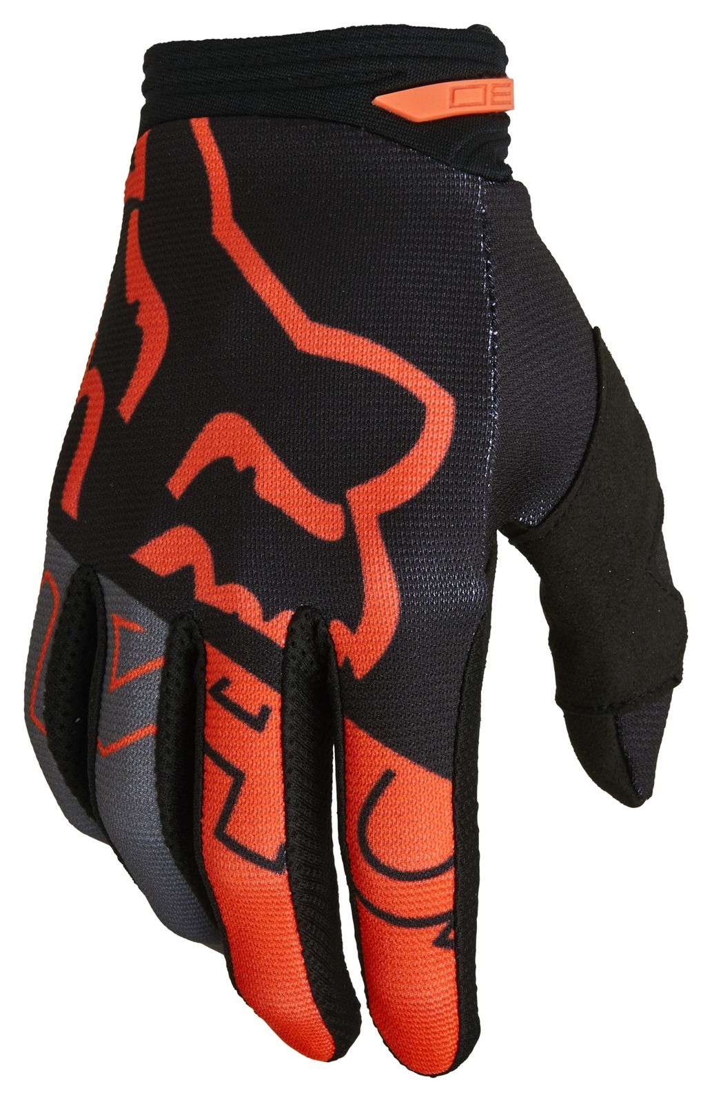 Fox 180 Skew Black/Orange Gloves - Fox Racing