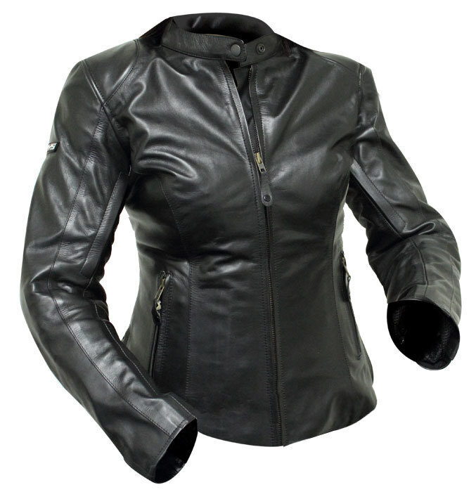Rjays Spirit Black Leather Jacket