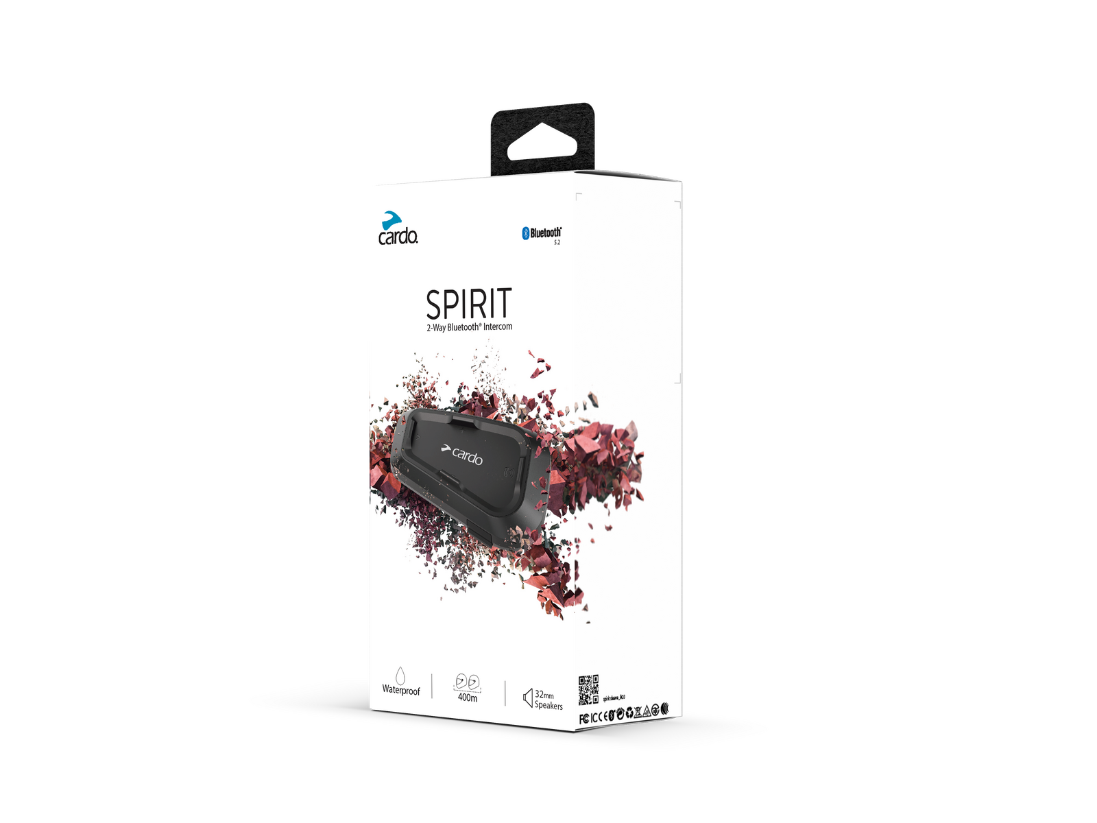 Cardo Spirit sistema di comunicazione SINGLEBOX 1 dispositivo 
