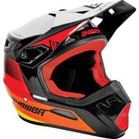 Answer 2021 AR1 Swish Red/Orange/Silver Helmet
