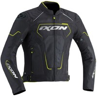 Ixon Zephyr Air HP Textile Jacket Black/Grey/Bright Yellow