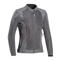 Ixon Cool Air Grey/Pink Womens Textile Jacket