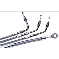 Barnett 102-70-30109-03 Stainless Steel w/Clear Coat Pull 3" Over Throttle Cable for Suzuki M109R 06-09