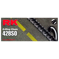 RK Racing 12-485-126 O-Ring Chain 428SO 126 Link