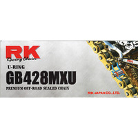 RK Racing 12-489-126GD Chain GB428MXU-126 Link Gold