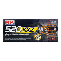 RK Racing 12-52K-120GD Chain GB520KXZ 120 Link Gold