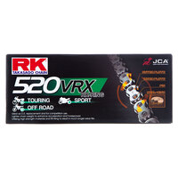 RK Racing 12-52R-112 Chain 520VRX 112 Link