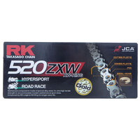 RK Racing 12-52Z-120GD Chain GB520ZXW 120 Link Gold