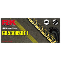 RK Racing 12-53X-114GD Chain GB530XSOZ1 114 Link Gold
