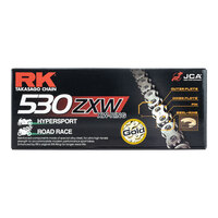 RK Racing 12-53Z-120GD Chain GB530ZXW 120 Link Gold