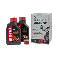 Motul 16-900-03 Race Oil Change Kit for KTM 250SX-F 13-18/450SX-F 07-12 & 16-18