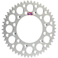 Renthal 168D42038G Ultralight Grooved Road 38T Rear Sprocket Silver (420 Pitch)