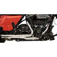 Drag Specialties 1802-0400 Khrome Werks KW200100 Hide-Away Performance Headers w/2.5" Collector Chrome for Touring 17-Up