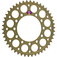Renthal 184A53043 Ultralight Grooved Road 43T Rear Sprocket (530 Pitch)
