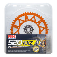 RK Racing 20-035-20E Chain & Sprocket Kit Lite Orange 13T/48T for KTM 250SX-F 06-21