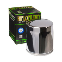 Hiflo Filtro HF1-74 Chrome Oil Filter V-Rod Models 2002-later Oem 63793-01