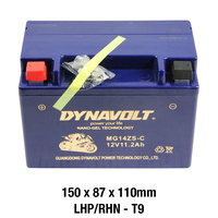 Dynavolt Gel Battery MG14ZS-C Battery 12 Volt NANO-GEL Series
