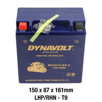 Dynavolt Gel Battery MG20CH-BS-C Battery 12 Volt NANO-GEL Series
