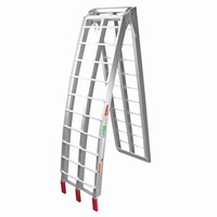 La Corsa 60-AR07-M0 Ramp Alloy Bifold 28cm X 2.25m Ladder Type