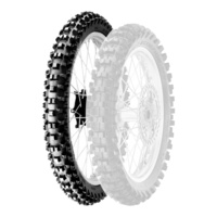 Pirelli 61-176-79 Scorpion XC Mid Hard (DOT) Front Tyre 80/100-21 51R M+S