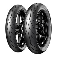 Pirelli Diablo Rosso Sport Front or Rear Tyre 80/90-17 M/C 44S Tubeless