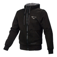 Macna Nuclone Black Textile Hoodie Jacket