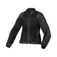 Macna Velotura Black/Grey/Camo Textile Womens Jacket