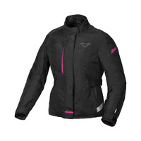Macna Nivala Black/Pink Textile Womens Jacket
