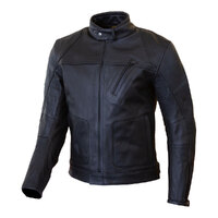Merlin Gable D3O Waterproof Black Leather Jacket