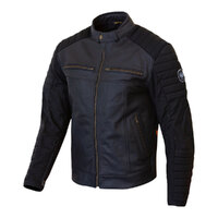 Merlin Ridge D3O Cotec Black Leather Jacket
