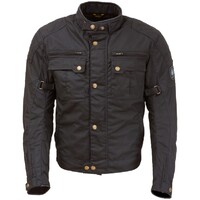 Merlin Perton D3O Black Wax Cotton Jacket