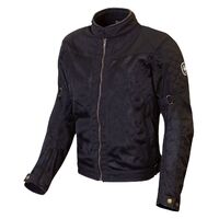 Merlin Chigwell Lite D3O Black Waxed Cotton Jacket