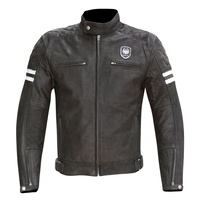Merlin Hixon Black Leather Jacket