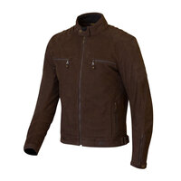 Merlin Miller D3O Brown Leather Jacket