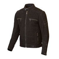 Merlin Miller D3O Black Leather Jacket