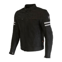 Merlin Hixon II D3O Black Leather Jacket