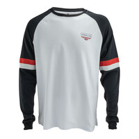 Merlin Durham White/Black Long Sleeve T-Shirt