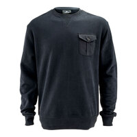 Merlin Hagley Utility Black Long Sleeve Sweatshirt