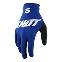 Shot Raw Burst Gloves Blue