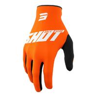 Shot Raw Burst Gloves Orange