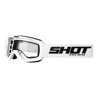 Shot Rocket Kids Goggles White