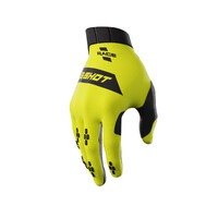 Shot Race Neon Yellow Gloves