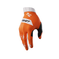 Shot Race Orange Gloves