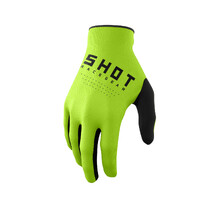 Shot Raw Green Gloves