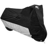 Nelson-Rigg MC-90405-2XL Defender Deluxe Cover 2XL Black/Silver