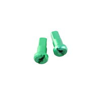 States MX 70-1209-30V Alloy Front 9 Guage Nipples Green