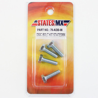 States MX 70-ADB-08 Disc Bolt Kit (Pack of 4)