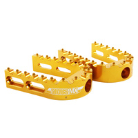 States MX 70-ADF-01G Replacement Outer Adjustable Footpegs Gold