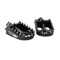 States MX 70-FP4-513K Alloy S2 Off Road Footpegs Black for Suzuki RMZ250 07-09/RMX450 05-07